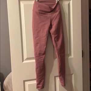 fabletics pink leggings